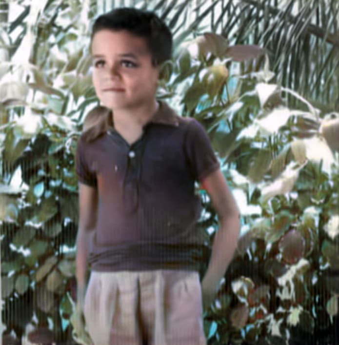 Zé Ramalho aos 7 anos